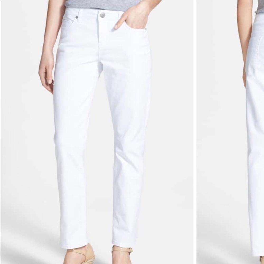 Liverpool Astrid White Denim